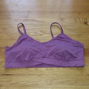 Torrid Lightly Lined Smooth Cross Front Bralette Size 3